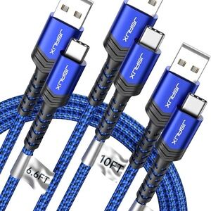 Blue USB-C Cable 2-Pack